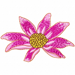 Flowers Embroidery Design 1